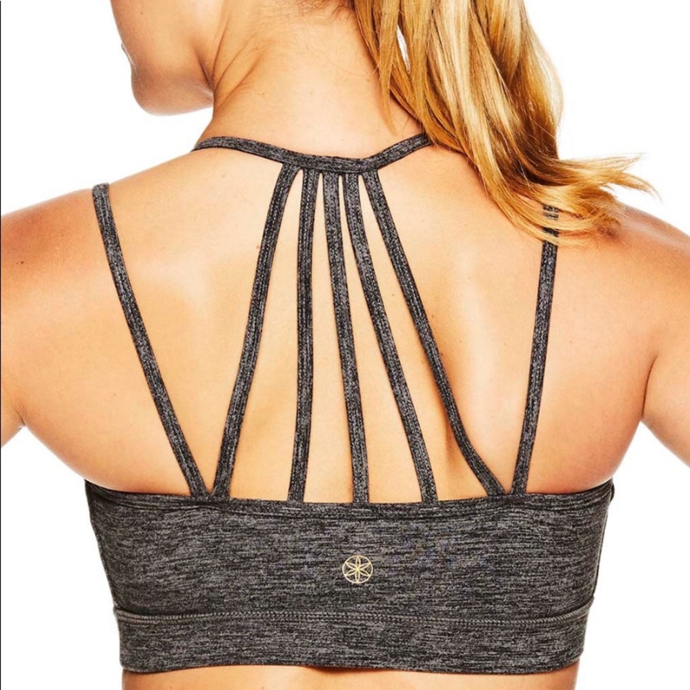 NWT Gaiam charcoal  sports bra small